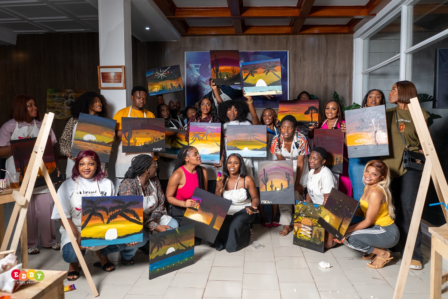 product launch event decor by Bisona Fombutu Yaoundé Cameroon