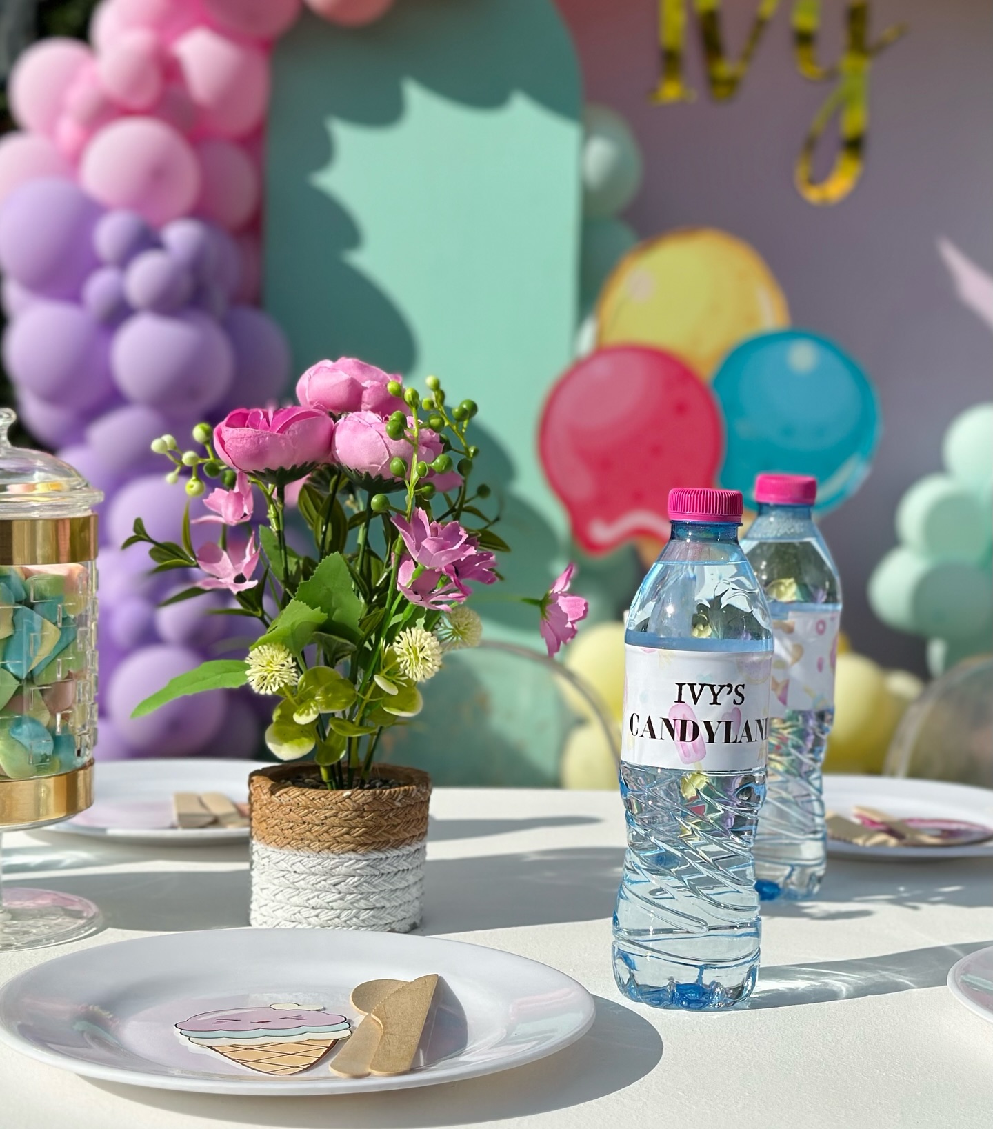 Baby shower decor from the Plan with Bisona Fombutu portfolio Yaoundé Cameroon
