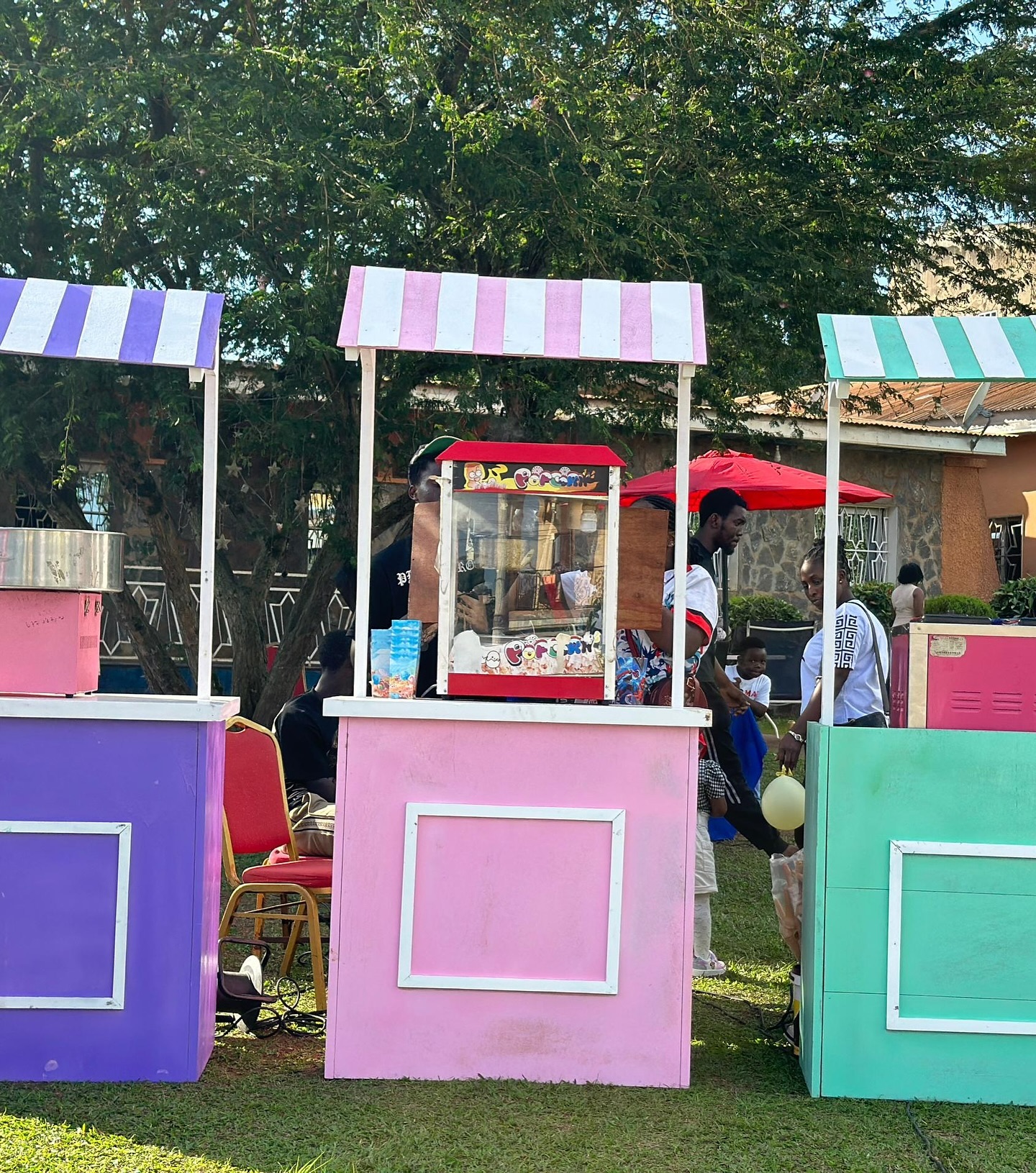 Kids party decor from the Plan with Bisona Fombutu portfolio Yaoundé Cameroon