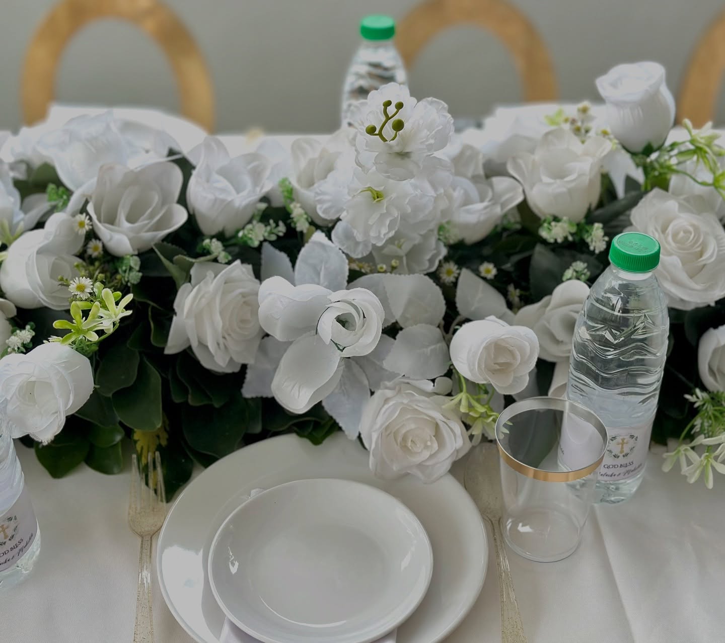 bridal shower event decor by Bisona Fombutu Yaoundé Cameroon