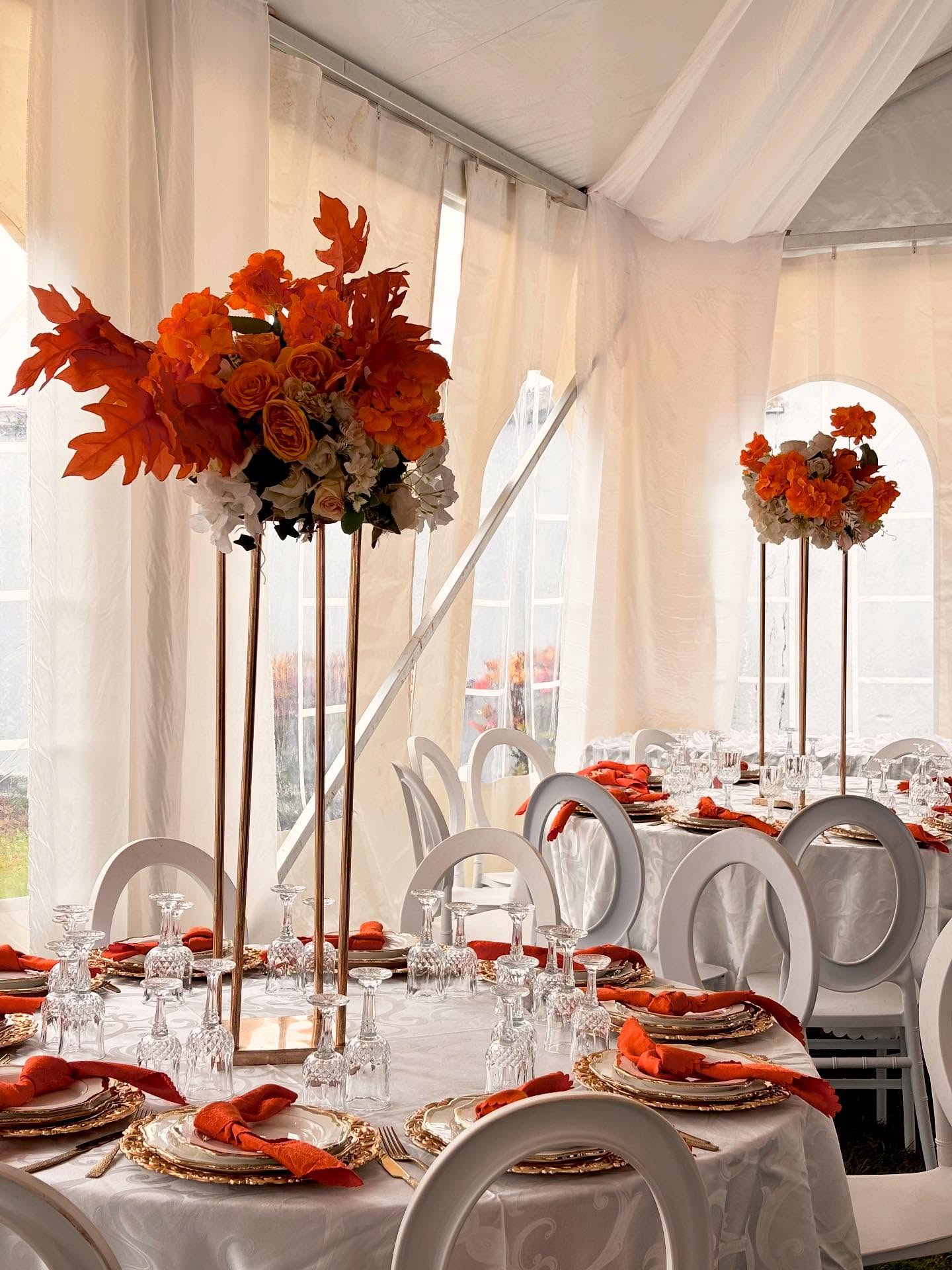 wedding reception event decor by Bisona Fombutu Yaoundé Cameroon